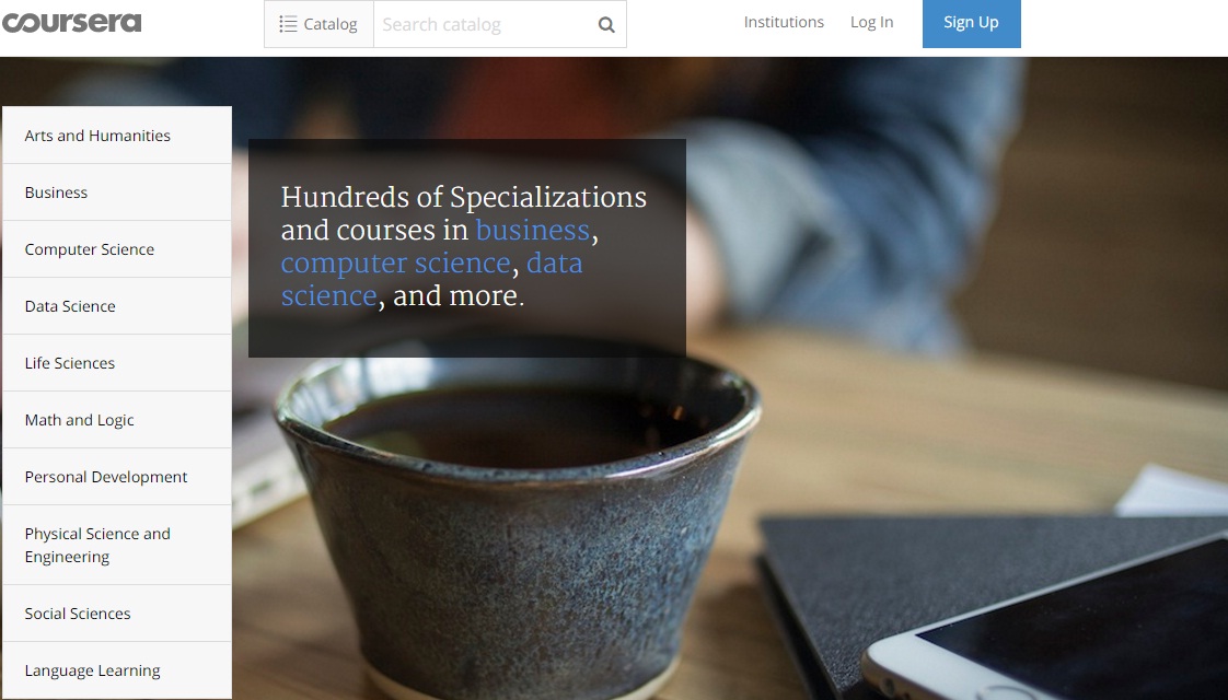 Free Online Learning Sites - Coursera