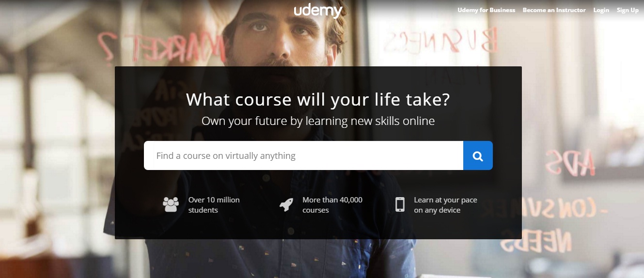 Free Online Learning Sites - Udemy