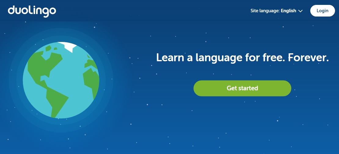 Free Online Learning Sites - Duolingo